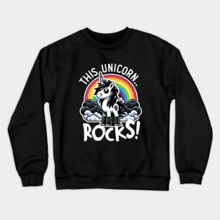 This Unicorn Rocks Crewneck Sweatshirt